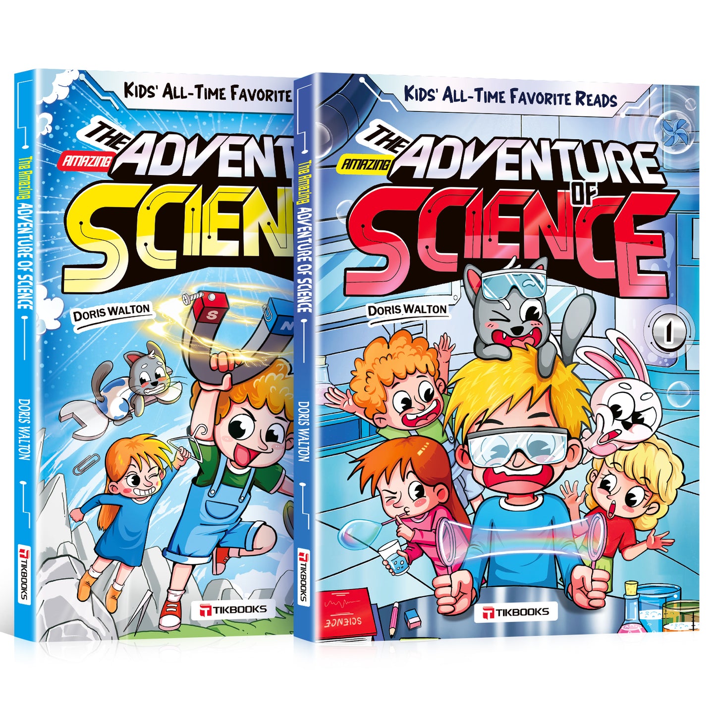 【TIKBOOKS】 Science in Comics: Fun & Engaging Introduction for Kids - Learn Smart, Lead Tomorrow
