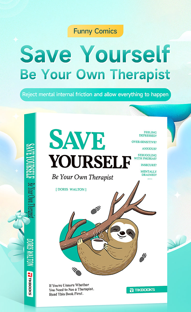 【TIKBOOKS】Be Your Own Therapist — Stop Self-Drain, Master Your Emotions, and Restore Inner Calm