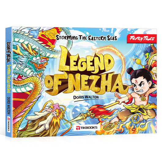 【TIKBOOKS】Ne Zha — A Graphic Novel for Growing Minds | Defy Fate, Be Yourself: The Making of an Eastern Hero