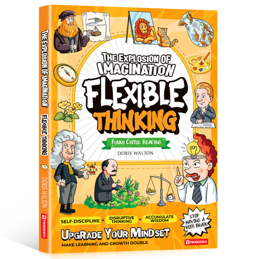【TIKBOOKS】The Flexible Mind: Helping Kids Think Smarter, Adapt Faster, and Bounce Back from Anything A Must-Have Comic Guide for Growing Minds
