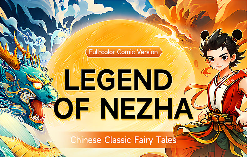 【TIKBOOKS】Ne Zha — A Graphic Novel for Growing Minds | Defy Fate, Be Yourself: The Making of an Eastern Hero