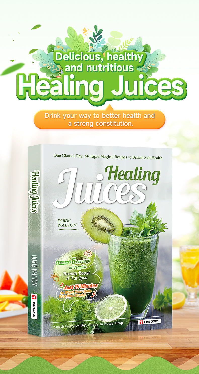【TIKBOOKS】Low-Calorie, High-Nutrient Juices & Smoothies | Boost Weight Loss, Glow Up, and Blend Your Way to a Better Body