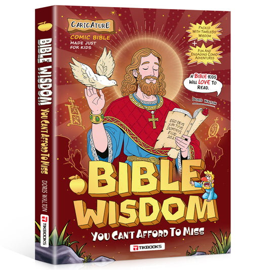 【TIKBOOKS】Bible Stories in Comics: Timeless Wisdom for Young Hearts and Minds 