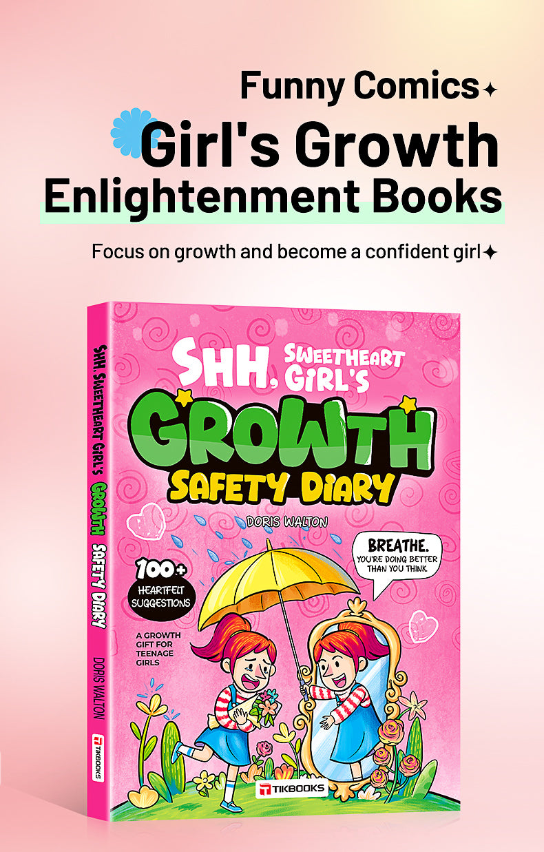 【TIKBOOKS】A Girl's Growing-Up Diary: The Ultimate Safety Guide for Adolescent Girls