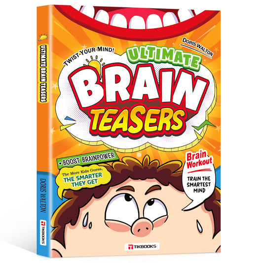【TIKBOOKS】 Brain Teasers — Fun Puzzles That Make You Smarter and Fire Up Your Mind