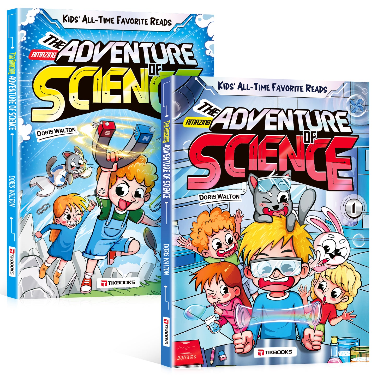 【TIKBOOKS】 Science in Comics: Fun & Engaging Introduction for Kids - Learn Smart, Lead Tomorrow