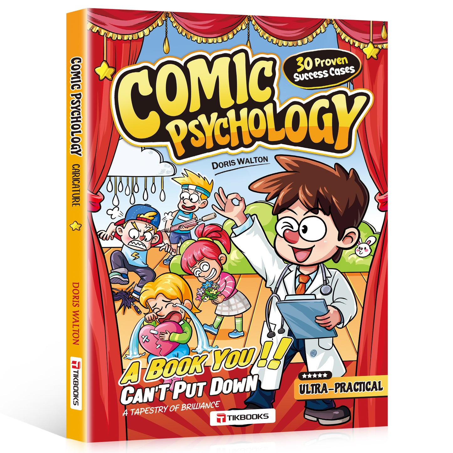 【TIKBOOKS】Comics for Kids' Psychology: Stop Overthinking, Shake Off Anxiety, and Build Your Inner Strength