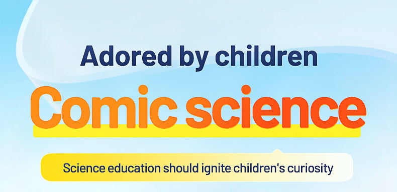 【TIKBOOKS】 Science in Comics: Fun & Engaging Introduction for Kids - Learn Smart, Lead Tomorrow