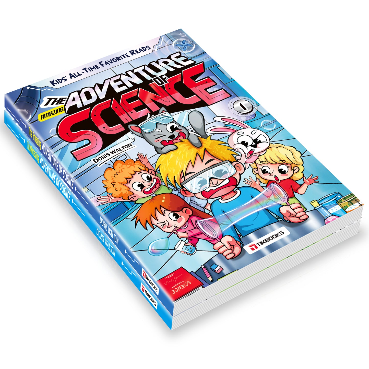 【TIKBOOKS】 Science in Comics: Fun & Engaging Introduction for Kids - Learn Smart, Lead Tomorrow