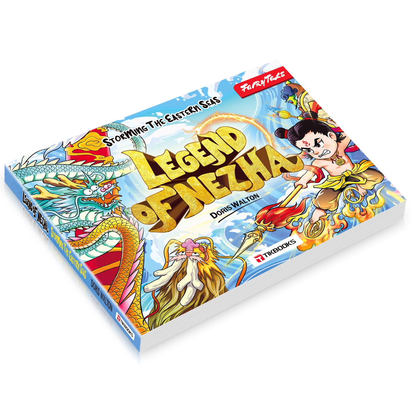 【TIKBOOKS】Ne Zha — A Graphic Novel for Growing Minds | Defy Fate, Be Yourself: The Making of an Eastern Hero