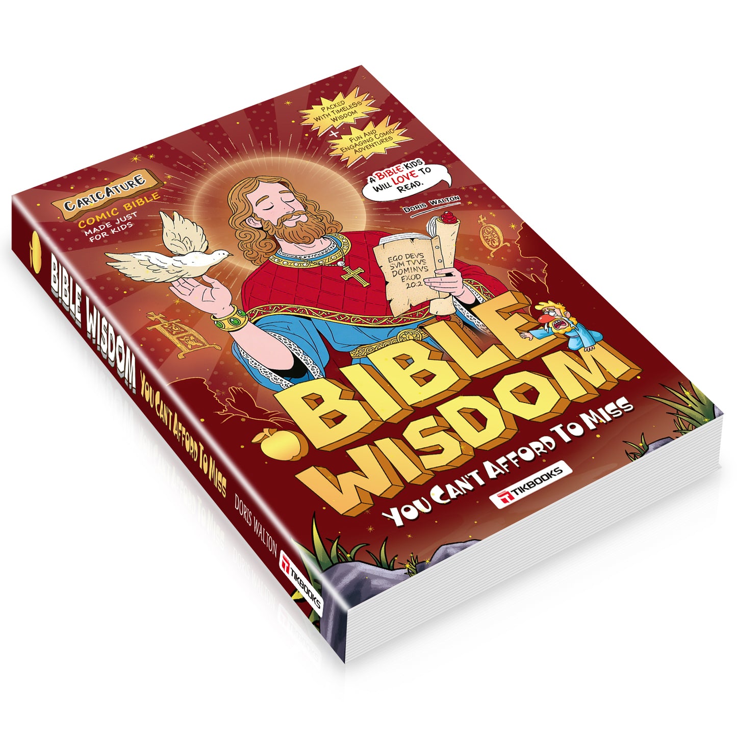【TIKBOOKS】Bible Stories in Comics: Timeless Wisdom for Young Hearts and Minds 