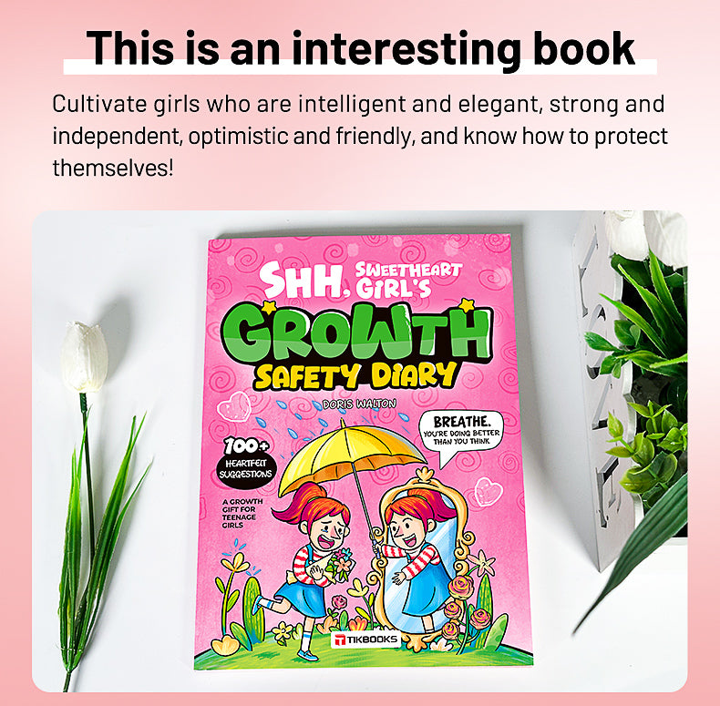 【TIKBOOKS】A Girl's Growing-Up Diary: The Ultimate Safety Guide for Adolescent Girls