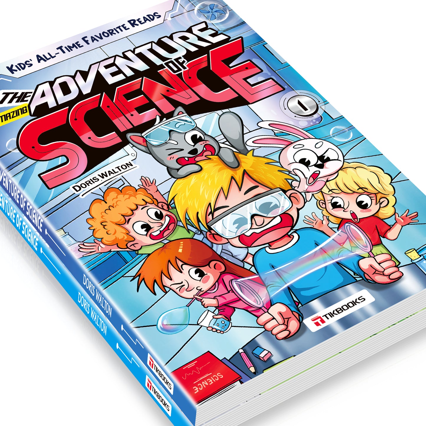 【TIKBOOKS】 Science in Comics: Fun & Engaging Introduction for Kids - Learn Smart, Lead Tomorrow