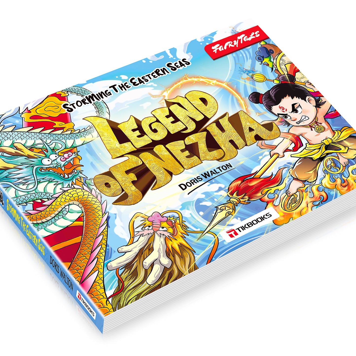 【TIKBOOKS】Ne Zha — A Graphic Novel for Growing Minds | Defy Fate, Be Yourself: The Making of an Eastern Hero