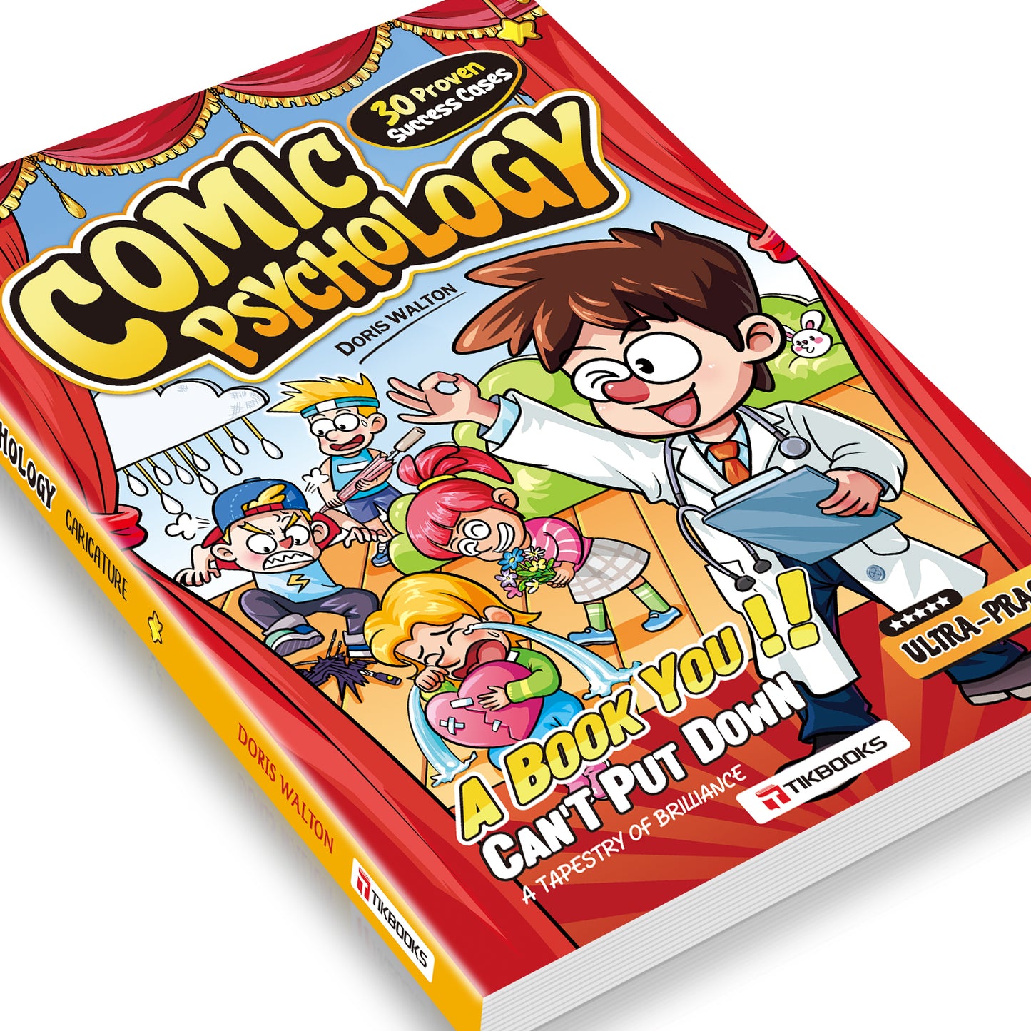 【TIKBOOKS】Comics for Kids' Psychology: Stop Overthinking, Shake Off Anxiety, and Build Your Inner Strength