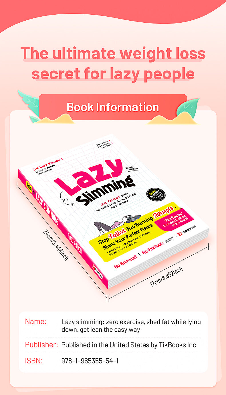 【TIKBOOKS】Slim While You Lie: Just 5 Minutes a Day | No Dieting, No Exercise, Just Science-Backed Metabolism Reset