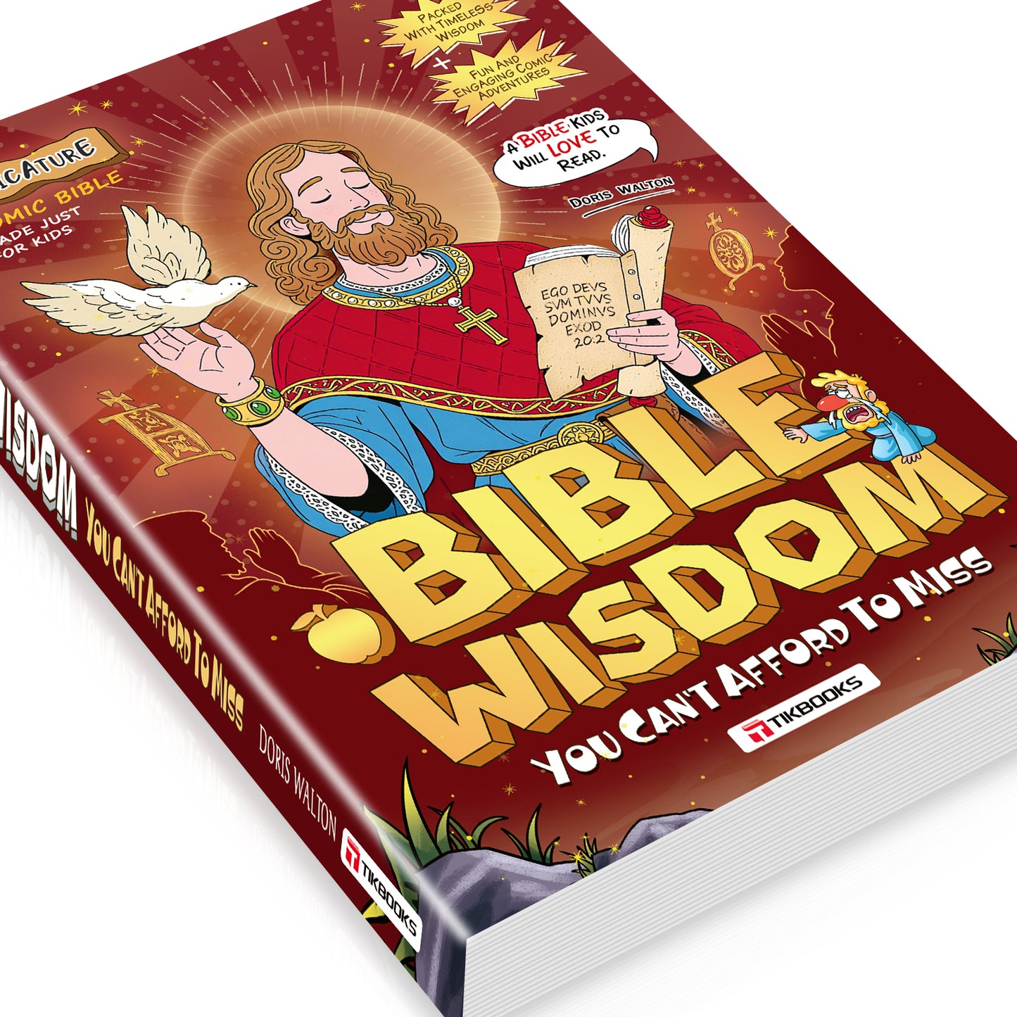 【TIKBOOKS】Bible Stories in Comics: Timeless Wisdom for Young Hearts and Minds 