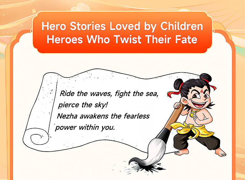 【TIKBOOKS】Ne Zha — A Graphic Novel for Growing Minds | Defy Fate, Be Yourself: The Making of an Eastern Hero