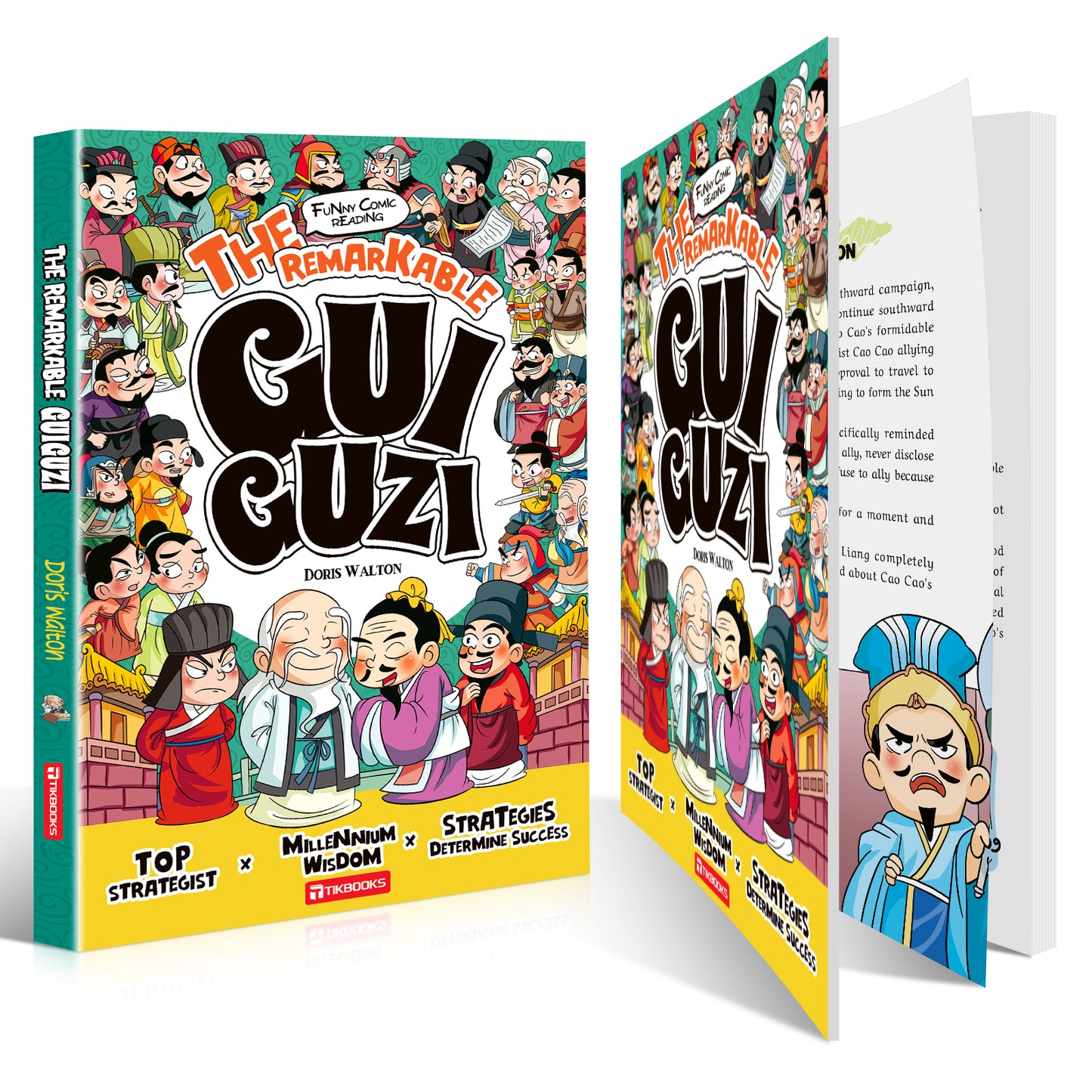 【TIKBOOKS】Eastern Classics – Guiguzi in Comics: Ancient Wisdom That Gets Kids Hooked