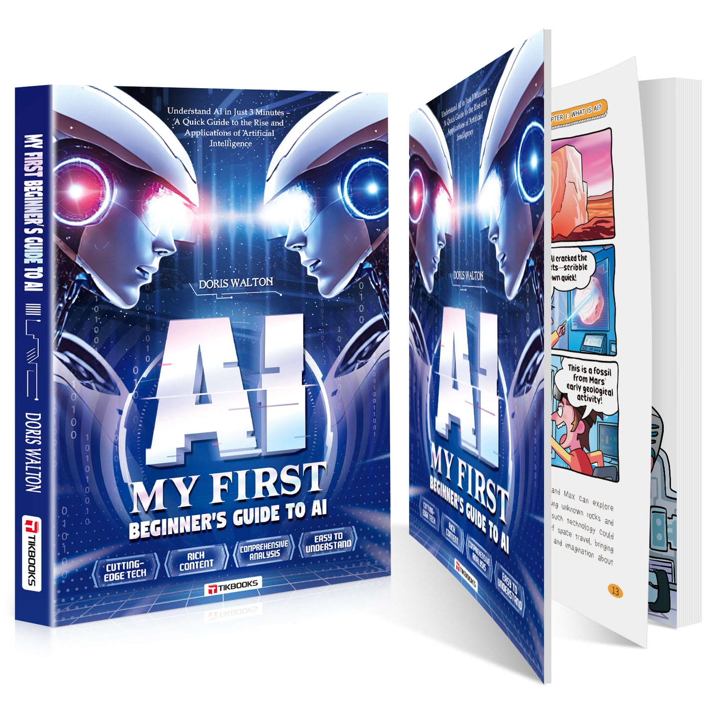 【TIKBOOKS】Understand AI in 3 Minutes: The Essential Guide to Artificial Intelligence for Kids