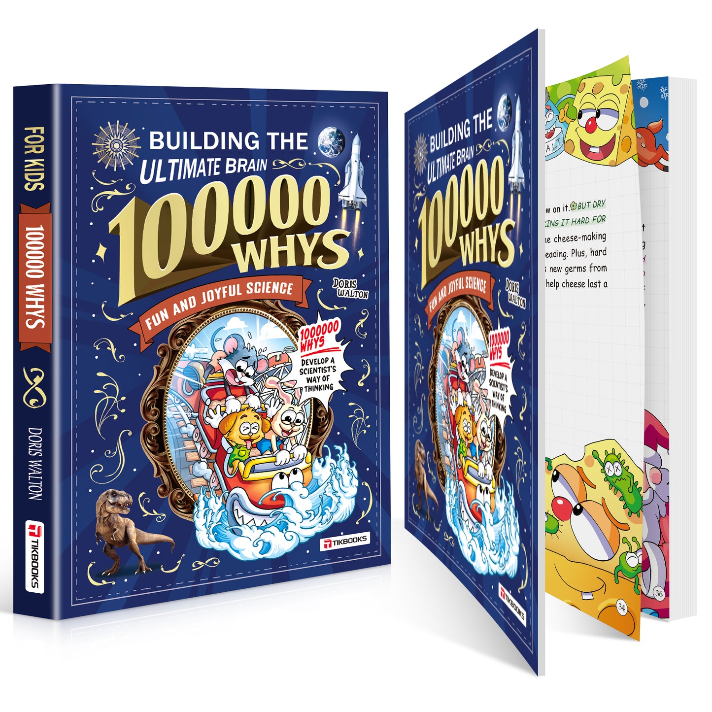 【TIKBOOKS】Children's encyclopedia "Why 100,000?" Extracurricular reading for primary school students (Building The Ultimate Brain)