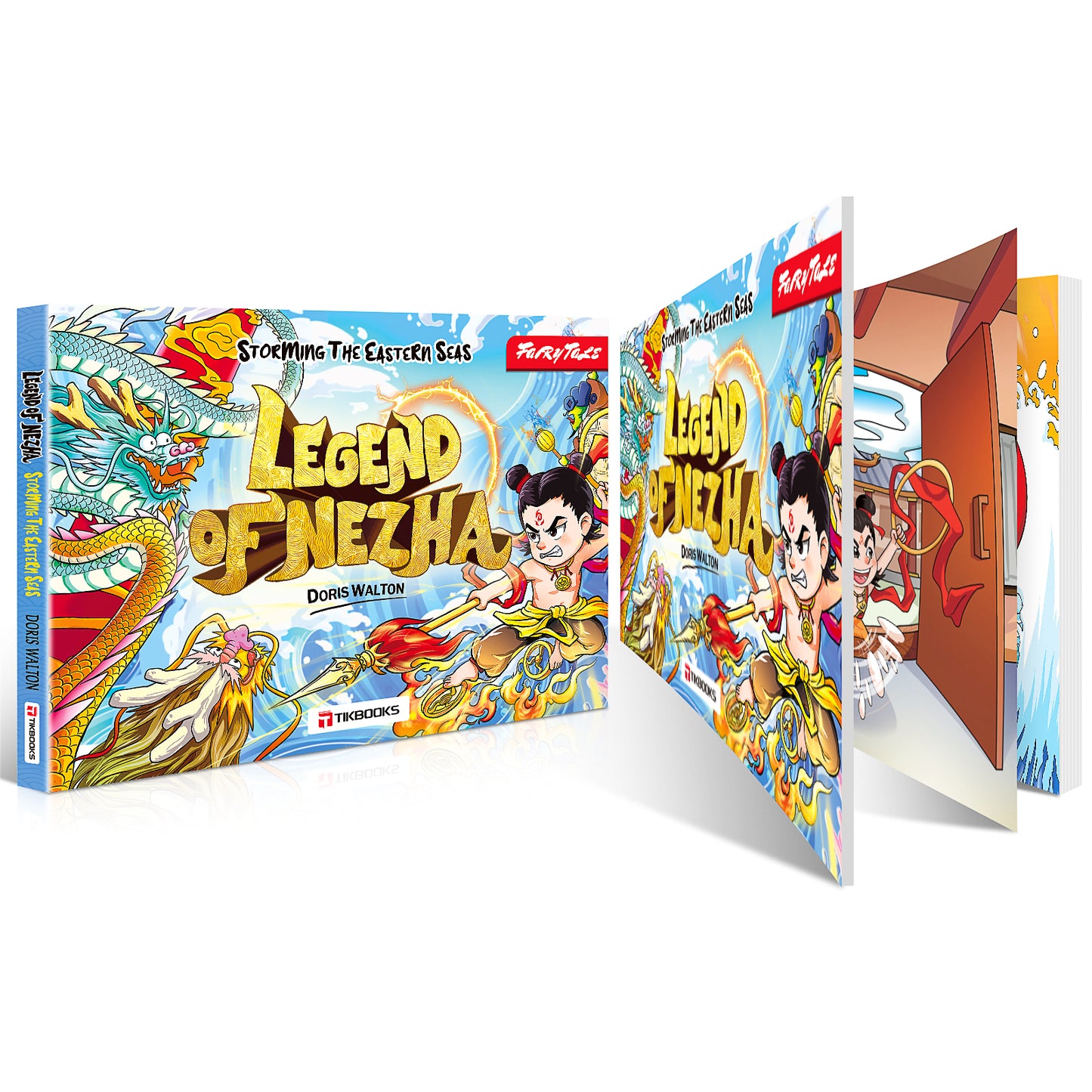 【TIKBOOKS】Ne Zha — A Graphic Novel for Growing Minds | Defy Fate, Be Yourself: The Making of an Eastern Hero