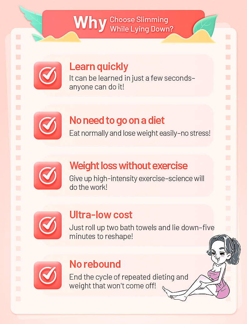 【TIKBOOKS】Slim While You Lie: Just 5 Minutes a Day | No Dieting, No Exercise, Just Science-Backed Metabolism Reset