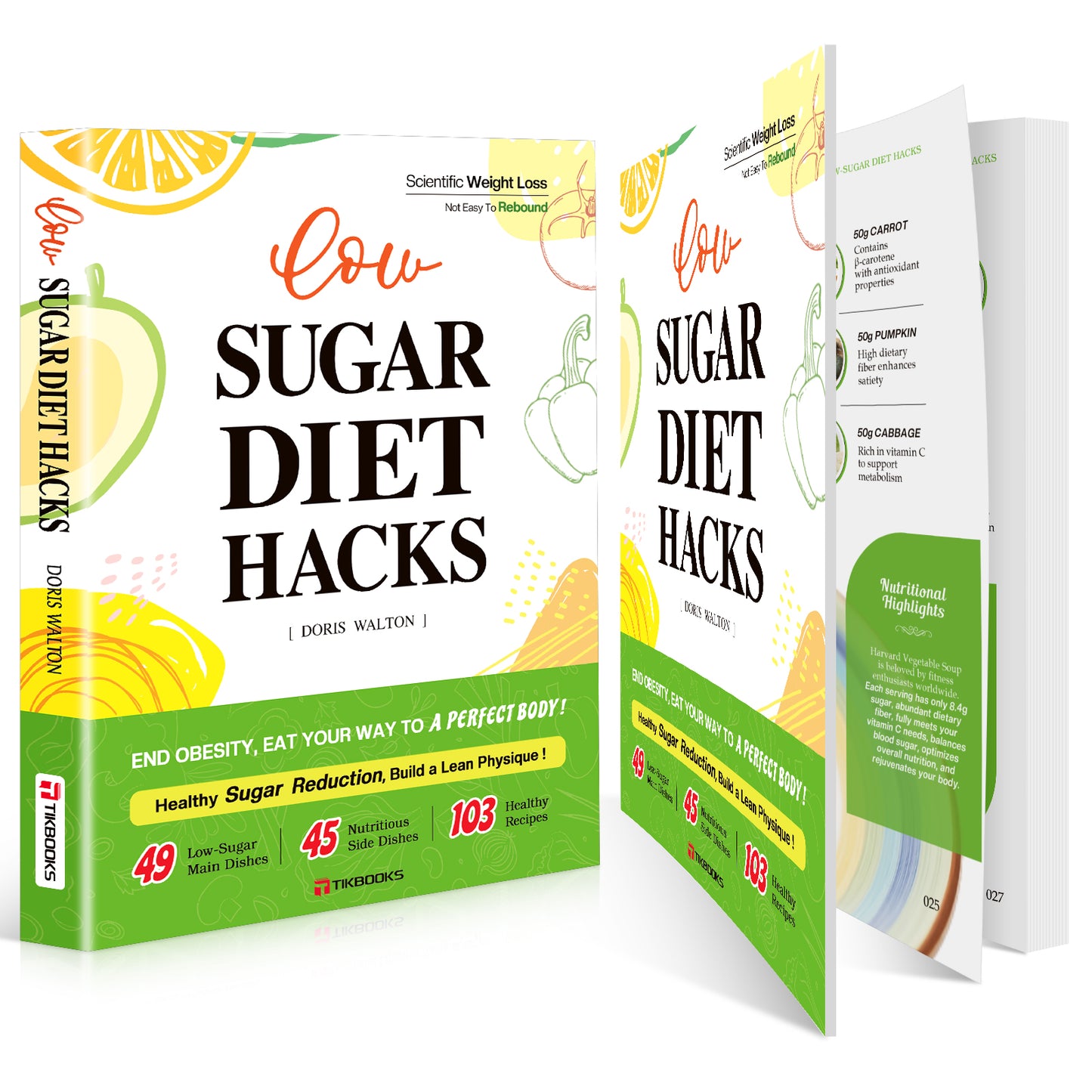 【TIKBOOKS】 Low-Sugar Living: Scientifically Cut Sugar for Effortless, Lasting Results — The Secret to Dropping 5 Lbs in 3 Days!