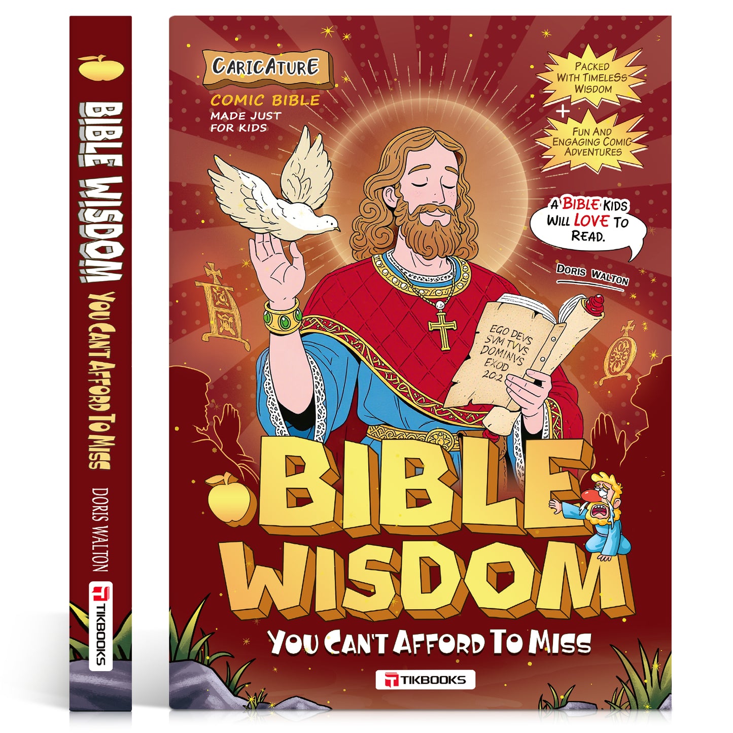 【TIKBOOKS】Bible Stories in Comics: Timeless Wisdom for Young Hearts and Minds 