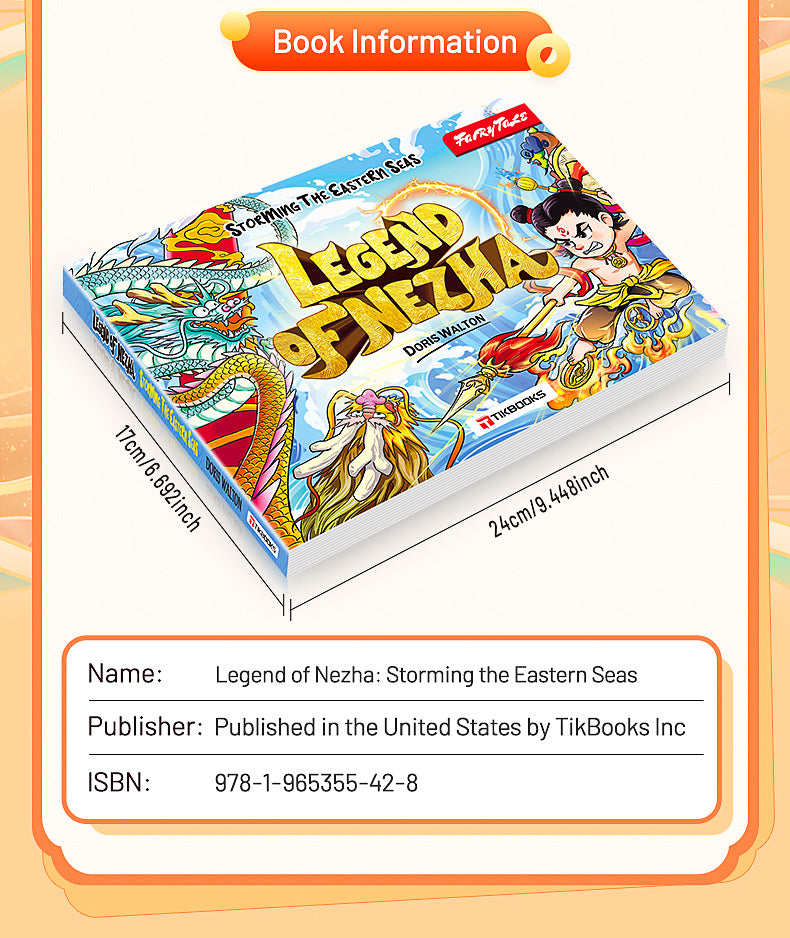 【TIKBOOKS】Ne Zha — A Graphic Novel for Growing Minds | Defy Fate, Be Yourself: The Making of an Eastern Hero