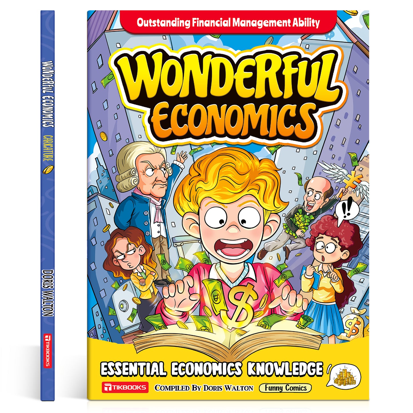 【TIKBOOKS】 Economics in Comics: Teach Kids to Earn, Manage,  and Thrive— A 10‑Year Head Start for Their Future!