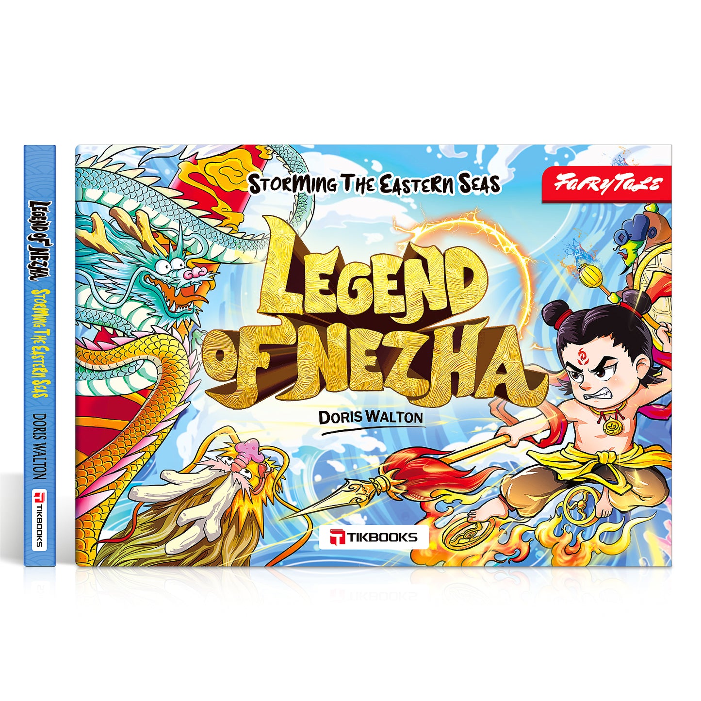 【TIKBOOKS】Ne Zha — A Graphic Novel for Growing Minds | Defy Fate, Be Yourself: The Making of an Eastern Hero