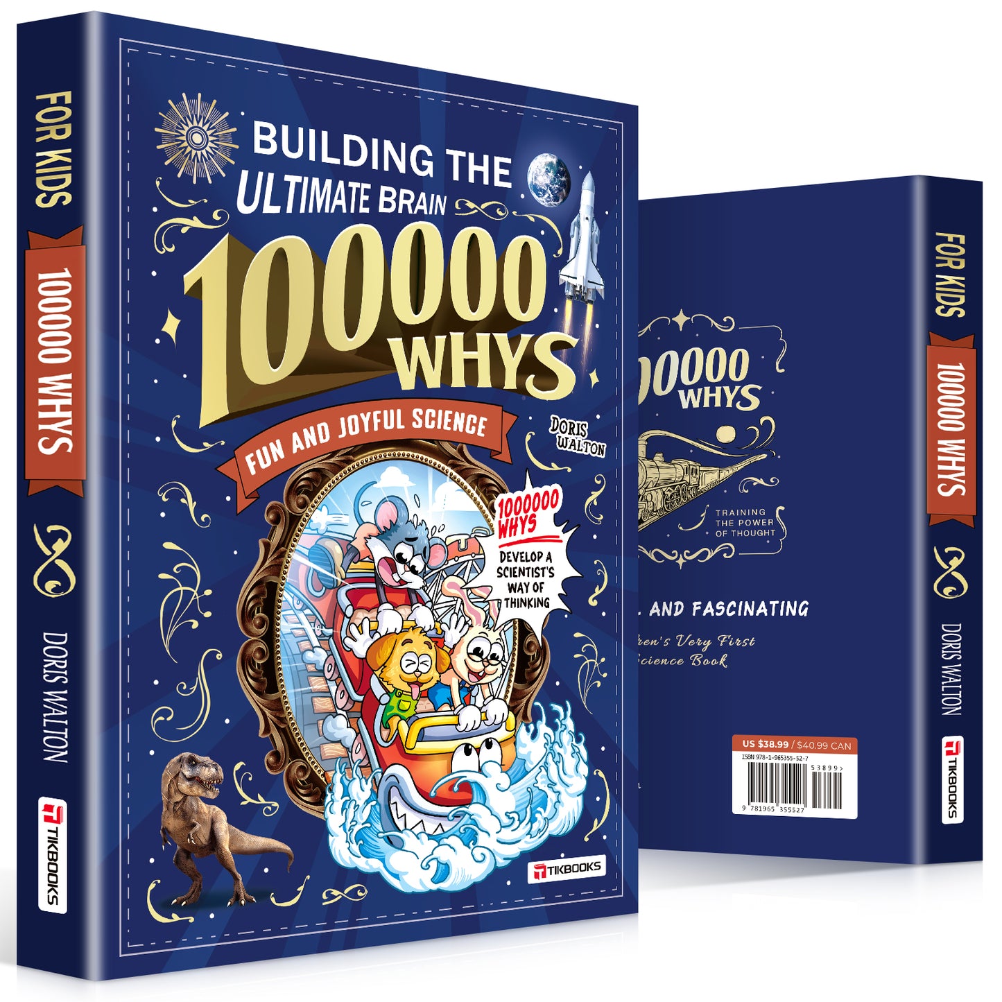 【TIKBOOKS】Children's encyclopedia "Why 100,000?" Extracurricular reading for primary school students (Building The Ultimate Brain)
