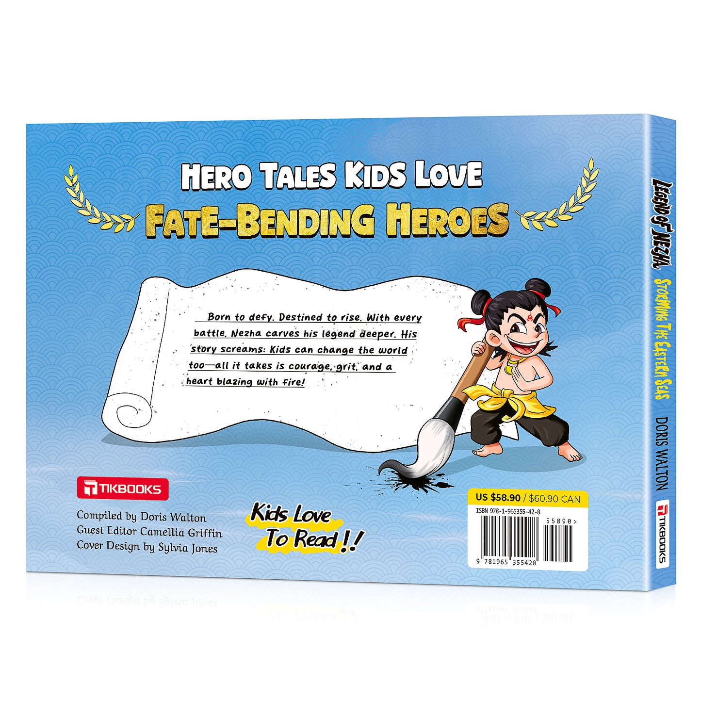 【TIKBOOKS】Ne Zha — A Graphic Novel for Growing Minds | Defy Fate, Be Yourself: The Making of an Eastern Hero