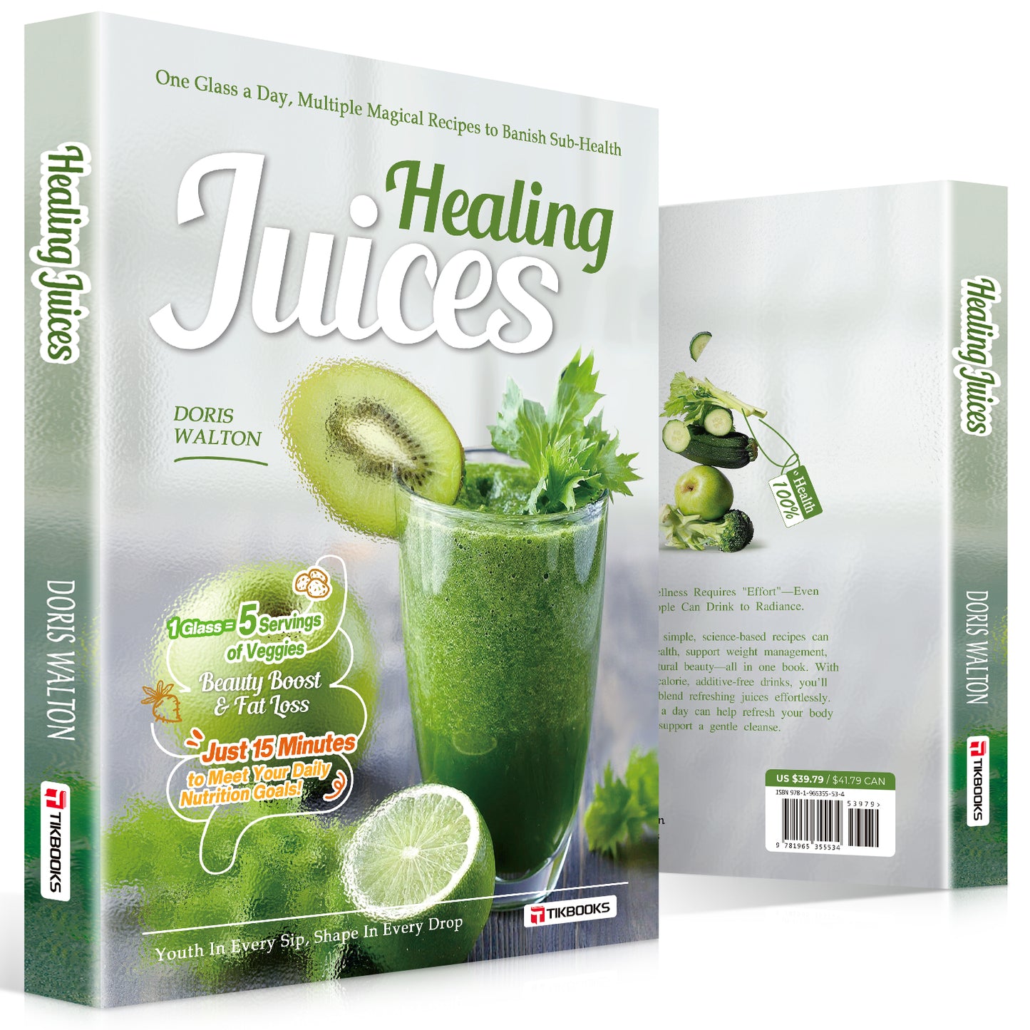【TIKBOOKS】Low-Calorie, High-Nutrient Juices & Smoothies | Boost Weight Loss, Glow Up, and Blend Your Way to a Better Body