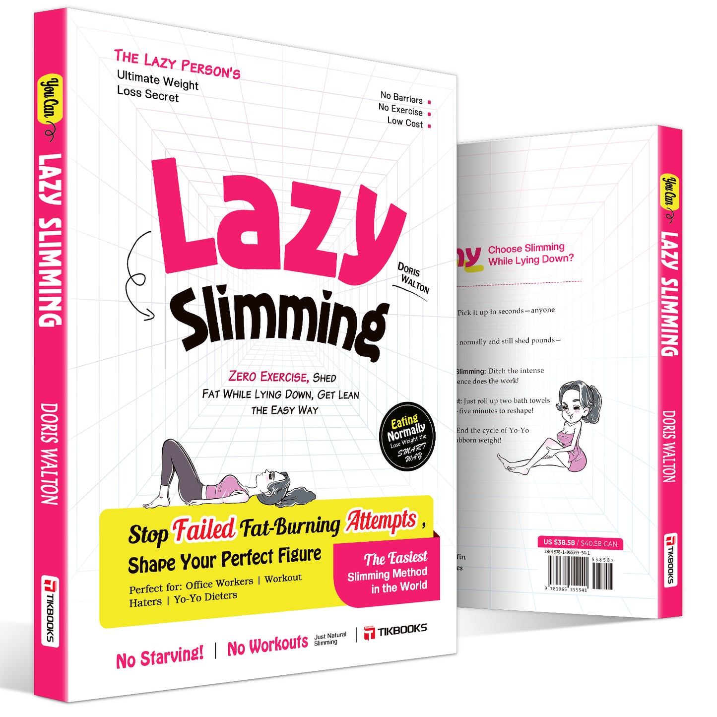 【TIKBOOKS】Slim While You Lie: Just 5 Minutes a Day | No Dieting, No Exercise, Just Science-Backed Metabolism Reset