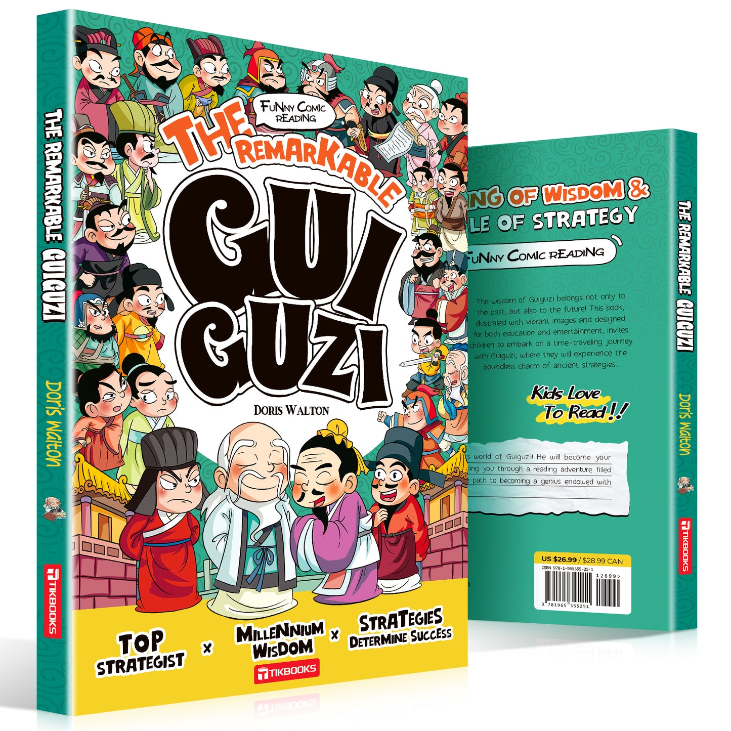 【TIKBOOKS】Eastern Classics – Guiguzi in Comics: Ancient Wisdom That Gets Kids Hooked