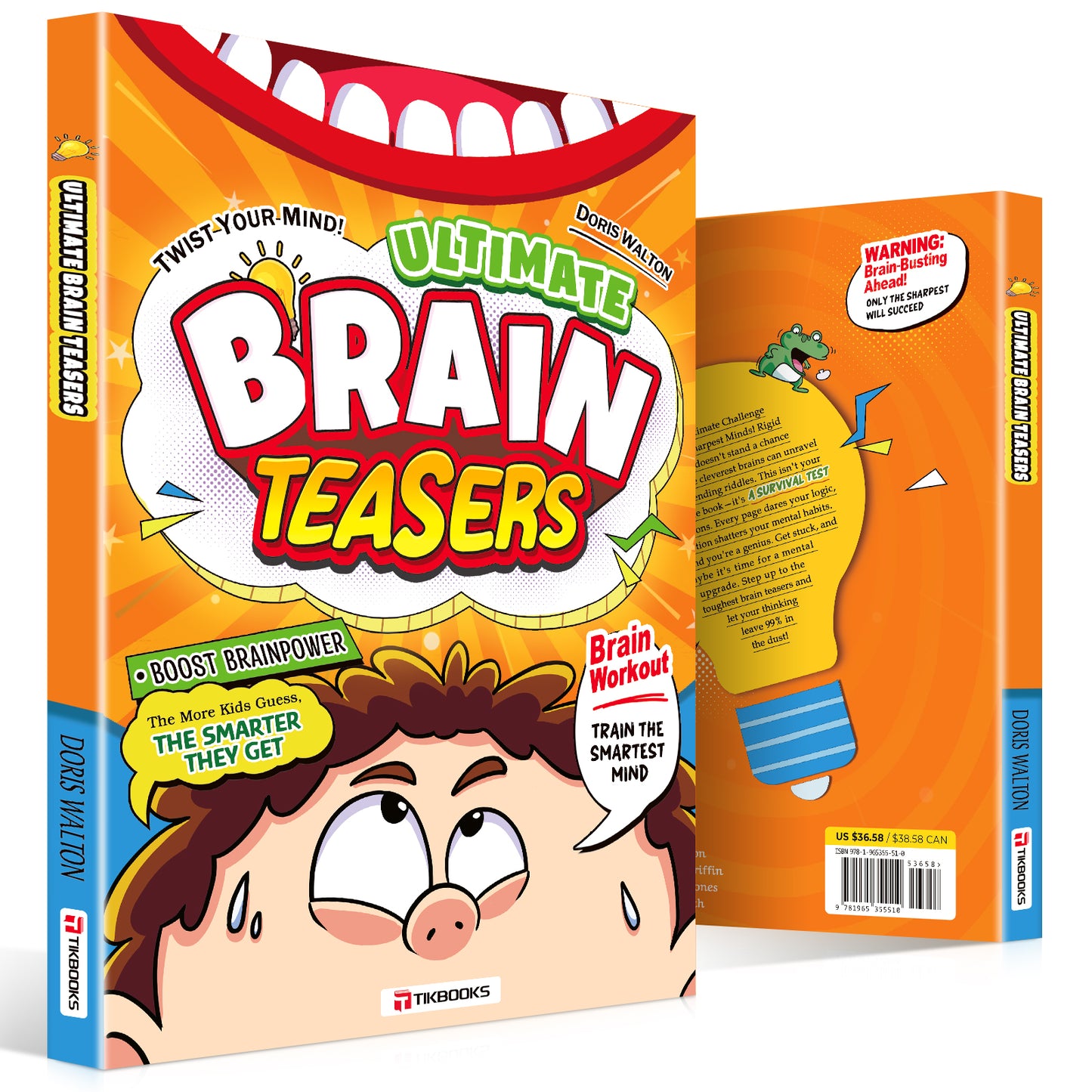 【TIKBOOKS】 Brain Teasers — Fun Puzzles That Make You Smarter and Fire Up Your Mind