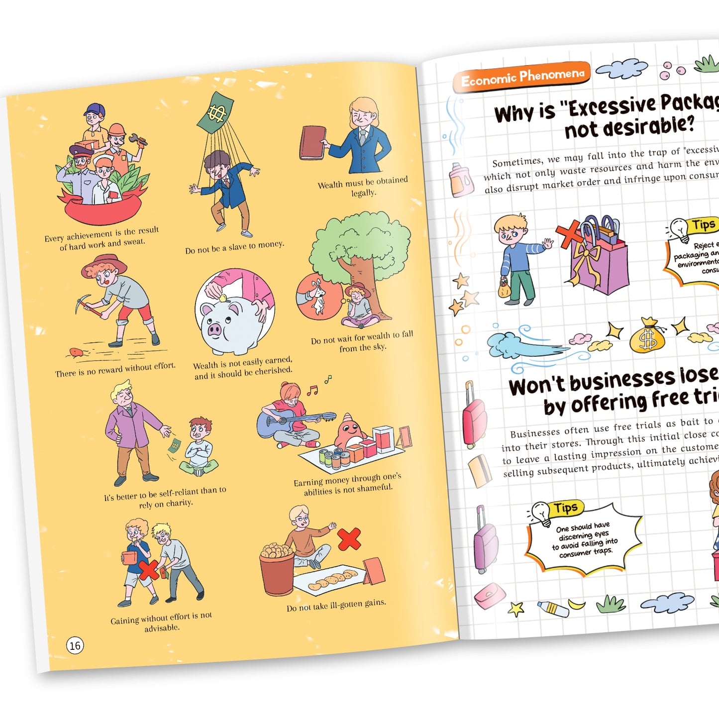 【TIKBOOKS】 Economics in Comics: Teach Kids to Earn, Manage,  and Thrive— A 10‑Year Head Start for Their Future!