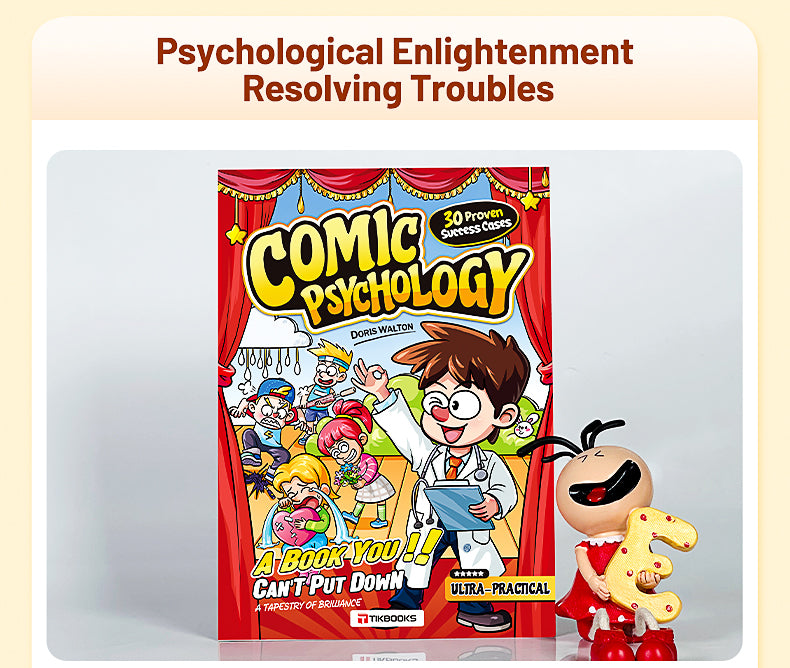 【TIKBOOKS】Comics for Kids' Psychology: Stop Overthinking, Shake Off Anxiety, and Build Your Inner Strength