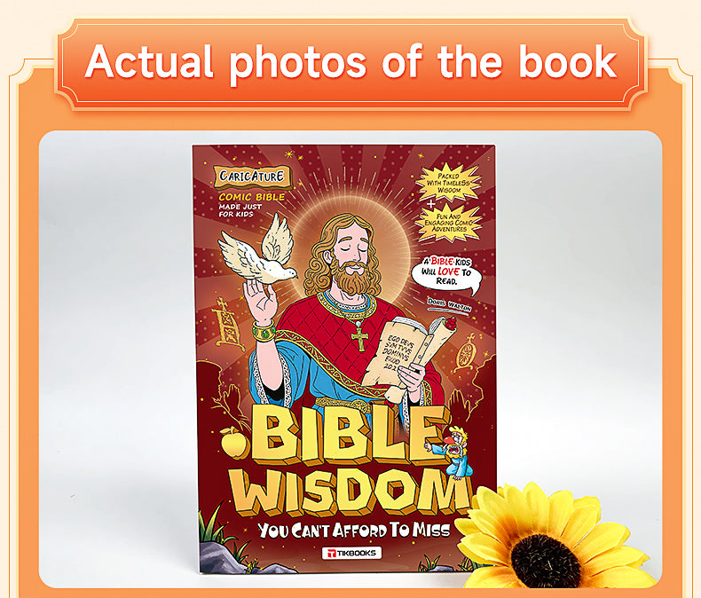【TIKBOOKS】Bible Stories in Comics: Timeless Wisdom for Young Hearts and Minds 