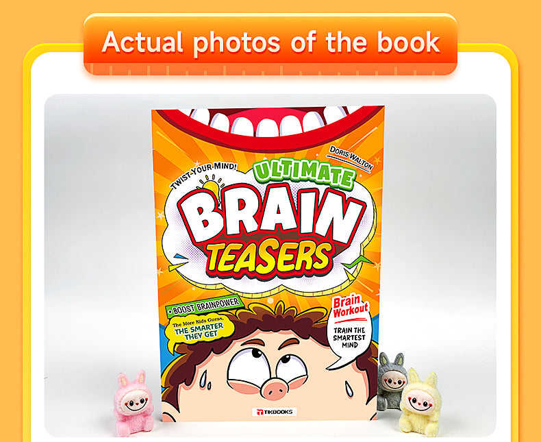 【TIKBOOKS】 Brain Teasers — Fun Puzzles That Make You Smarter and Fire Up Your Mind