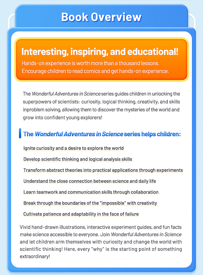 【TIKBOOKS】 Science in Comics: Fun & Engaging Introduction for Kids - Learn Smart, Lead Tomorrow