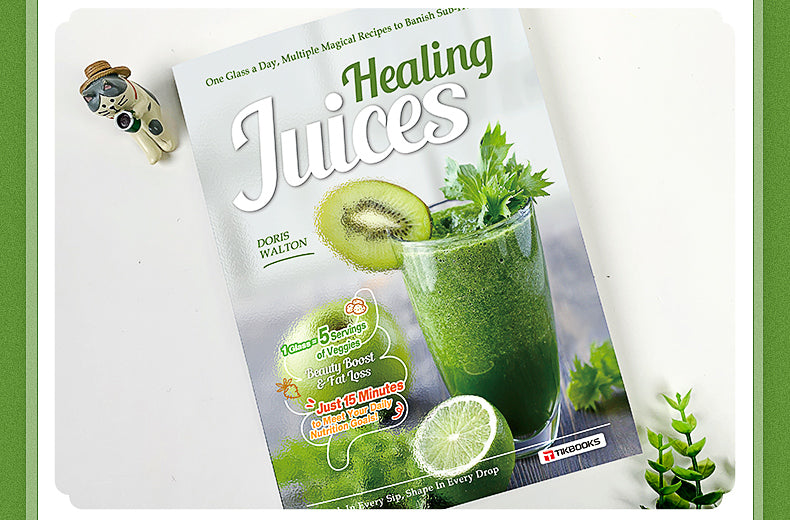 【TIKBOOKS】Low-Calorie, High-Nutrient Juices & Smoothies | Boost Weight Loss, Glow Up, and Blend Your Way to a Better Body