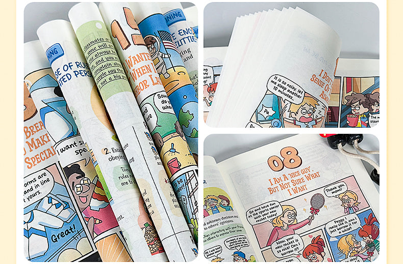 【TIKBOOKS】Comics for Kids' Psychology: Stop Overthinking, Shake Off Anxiety, and Build Your Inner Strength