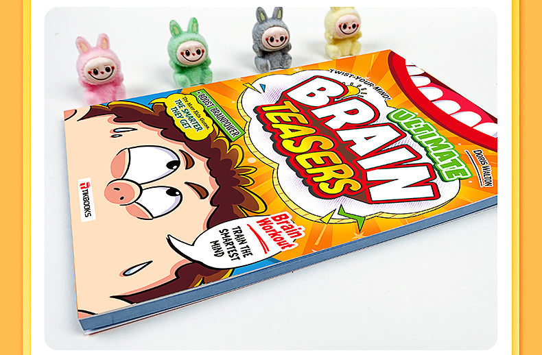 【TIKBOOKS】 Brain Teasers — Fun Puzzles That Make You Smarter and Fire Up Your Mind