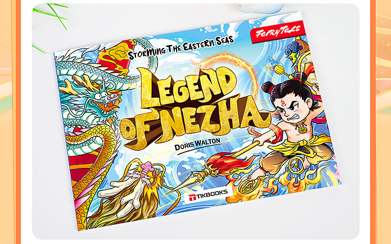【TIKBOOKS】Ne Zha — A Graphic Novel for Growing Minds | Defy Fate, Be Yourself: The Making of an Eastern Hero