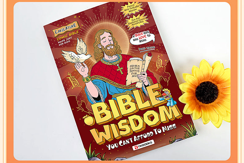 【TIKBOOKS】Bible Stories in Comics: Timeless Wisdom for Young Hearts and Minds 