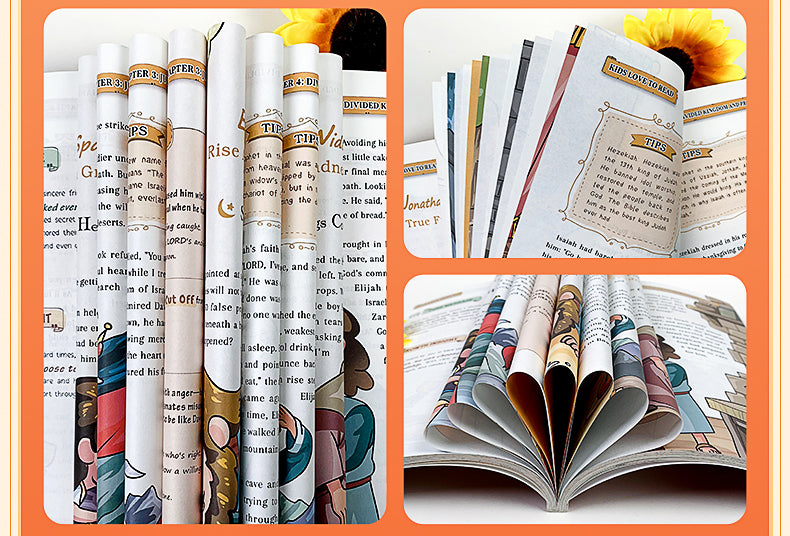 【TIKBOOKS】Bible Stories in Comics: Timeless Wisdom for Young Hearts and Minds 