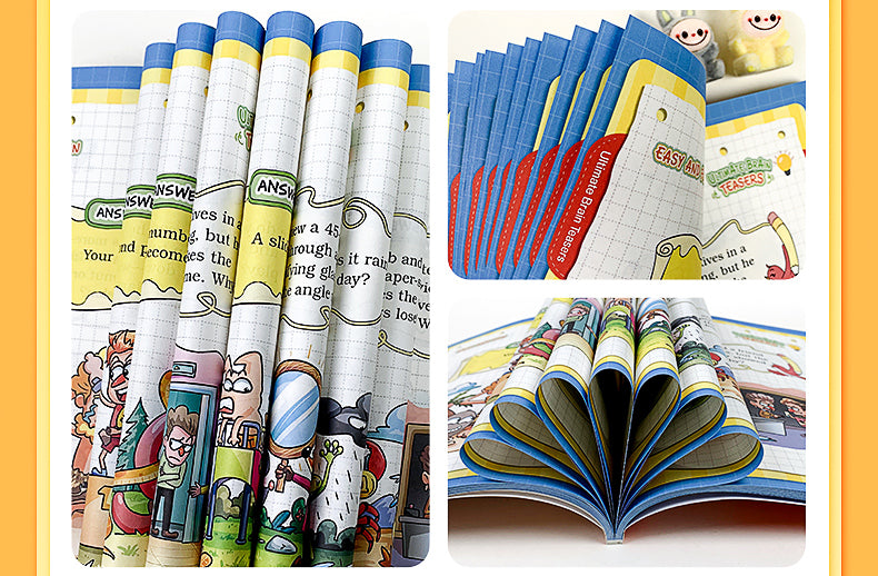 【TIKBOOKS】 Brain Teasers — Fun Puzzles That Make You Smarter and Fire Up Your Mind